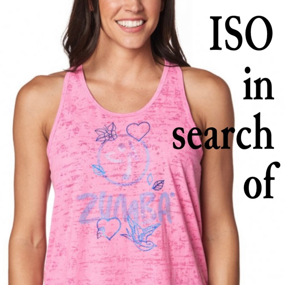 ISO Zumba tank in M or L